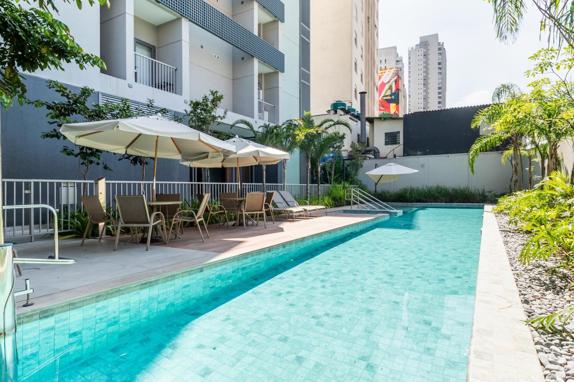 Apartmán Oasis Urbano Faria Lima São Paulo Exteriér fotografie